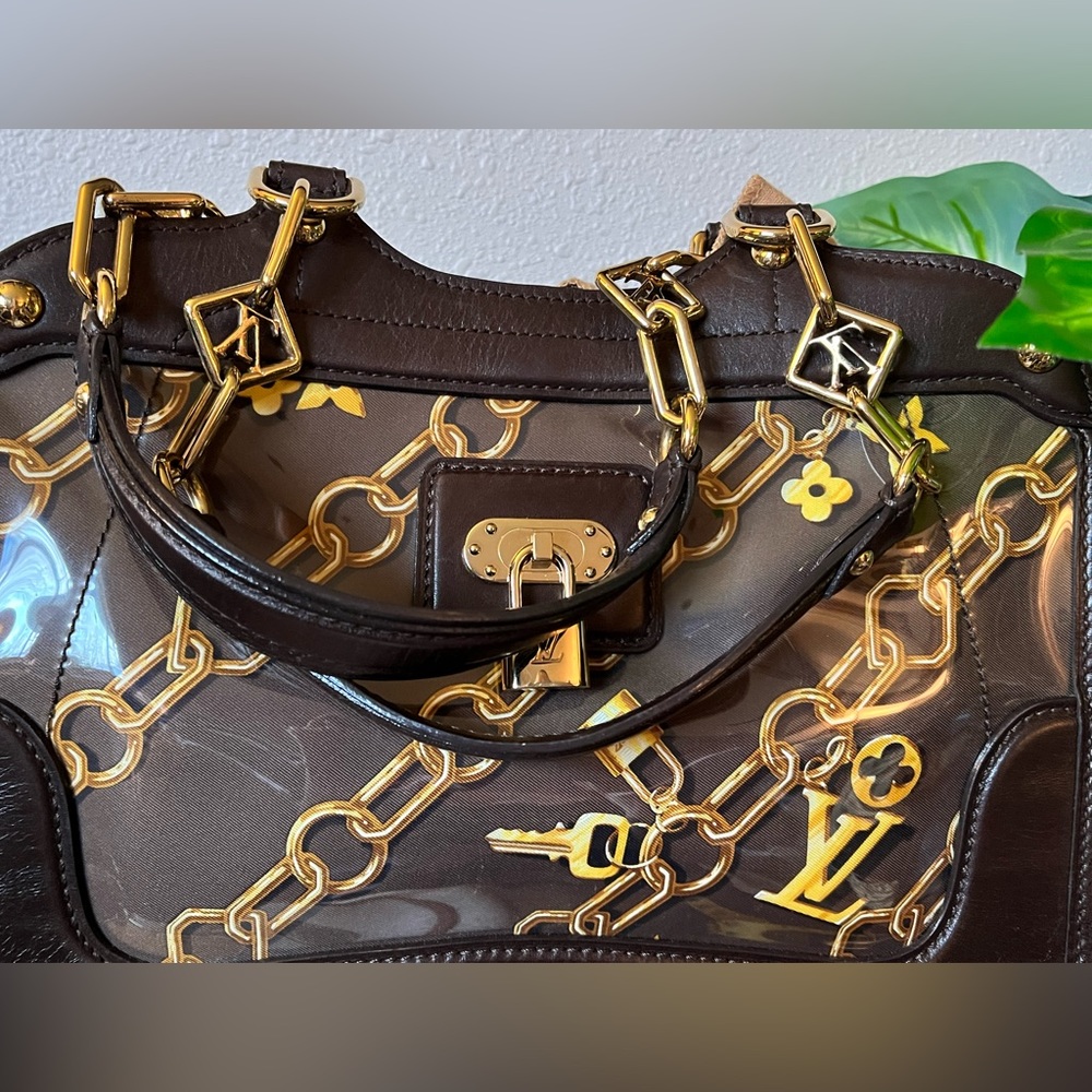 SOLD $800 Authentic LV Cabas satchel. Really pretty. - Picture 3 of 16